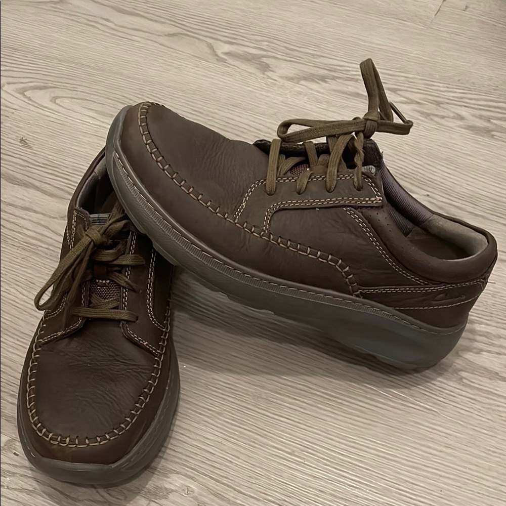 Clark’s Brown Leather Men's Shoes